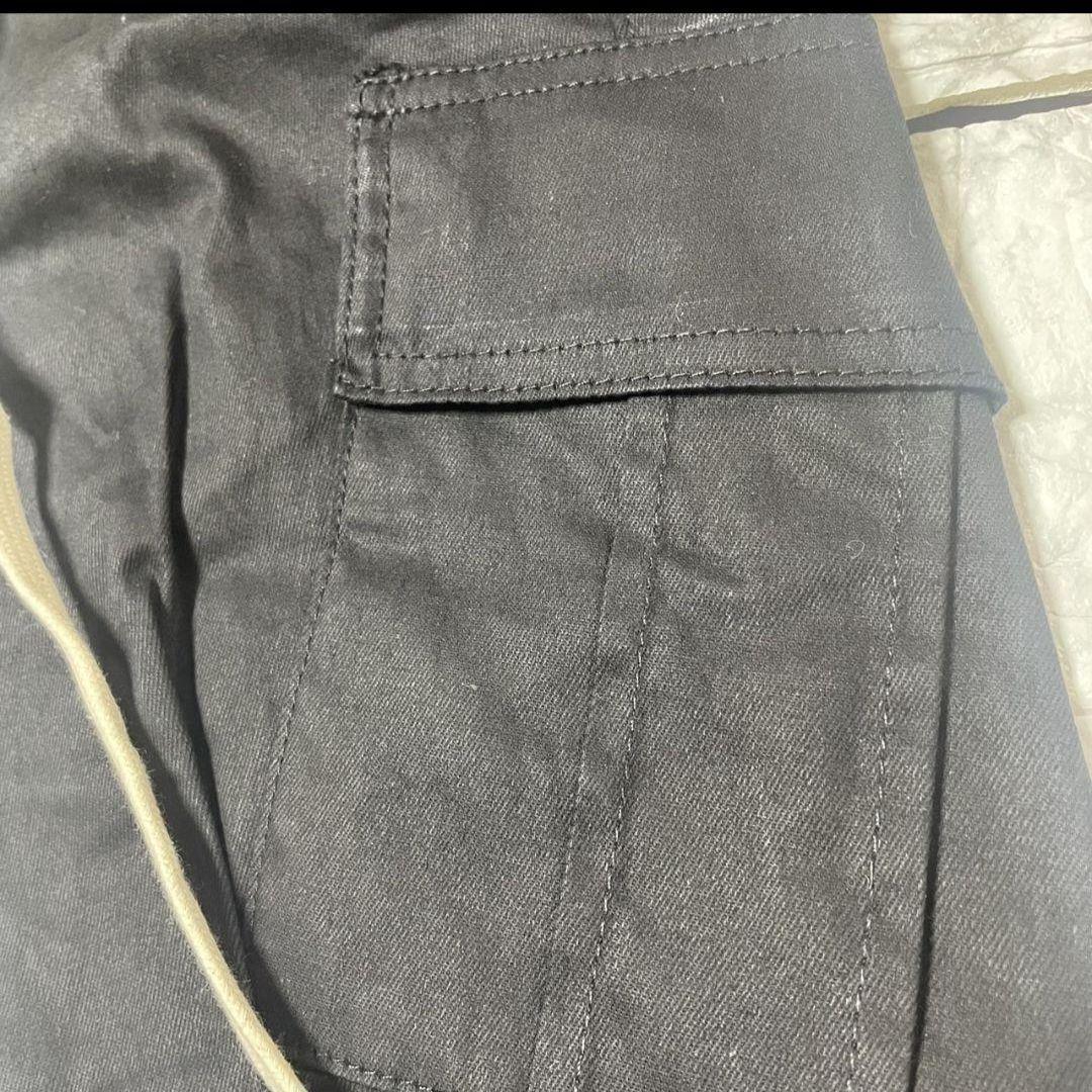 mnml】RAVE DOUBLE CARGO PANTS BLACK XS カーゴパンツ ミニマル