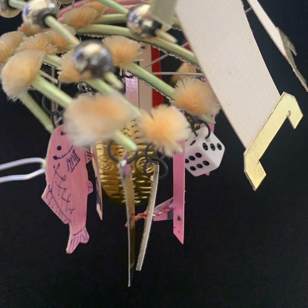 アンティーク 舞妓簪 簪 幾岡屋 12月 箱あり 画像6