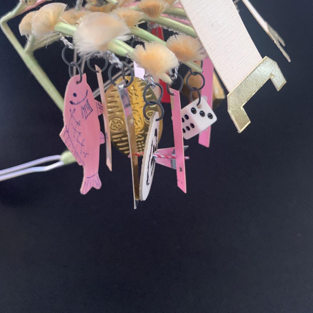 アンティーク 舞妓簪 簪 幾岡屋 12月 箱あり 画像7