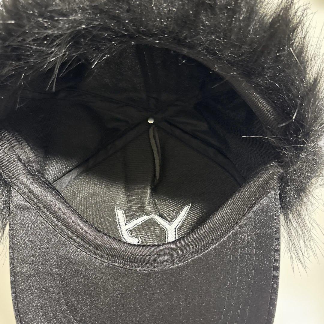 open yy キャップ　ファー　 　ニンニン OPEN YY FUR CAP ファーキャップ フライト 確実正規品 - メルカリ