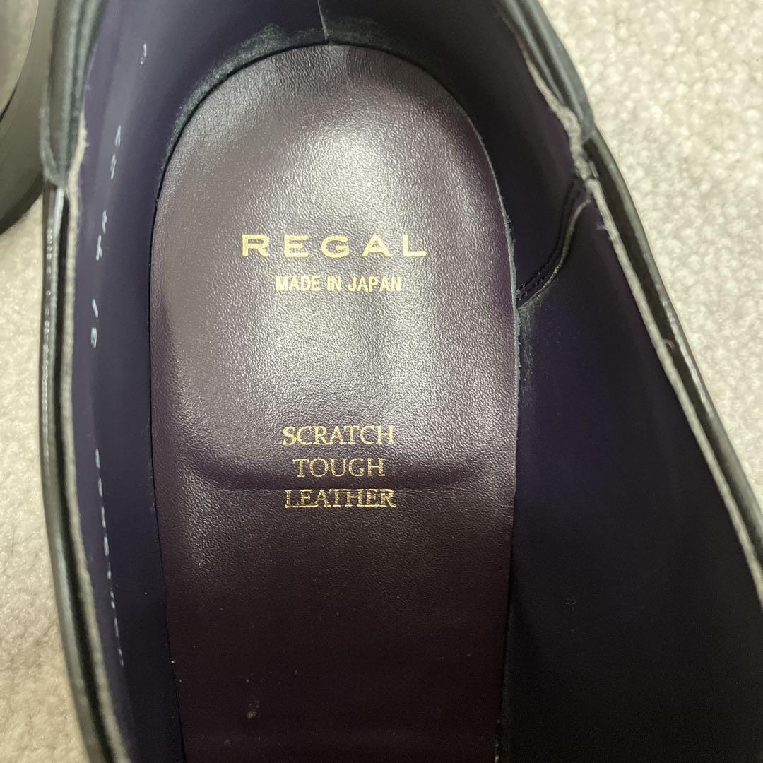 ［美品］REGAL ブラック レースアップシューズ 27cm