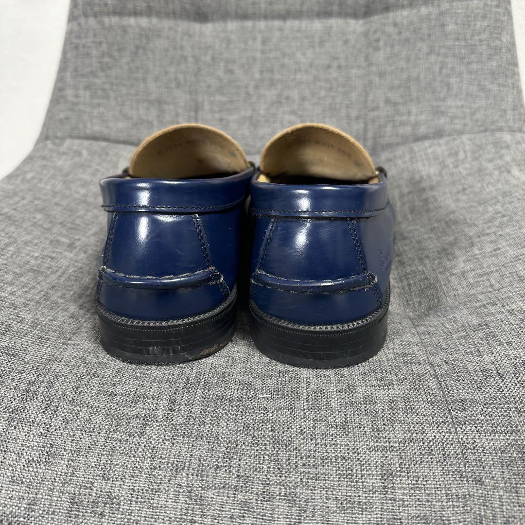 The Kenford Fineshoes コンビローファー　ネイビー ホワイト