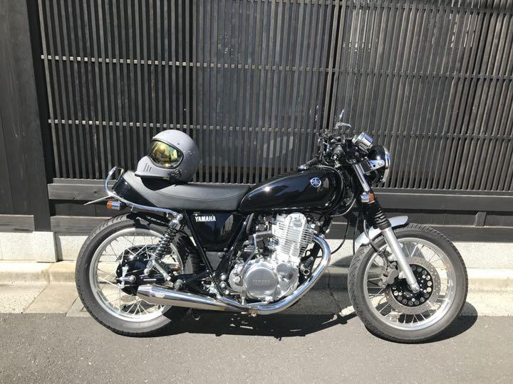 2022人気SALE 美品 GOODS スリップオンマフラー ASFwa-m81458398611 SR400用 最安値最新作