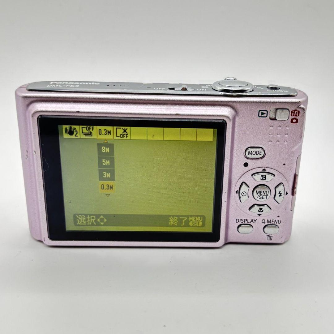 Panasonic LUMIX DMC-FS3 ピンク 新品バッテリー付