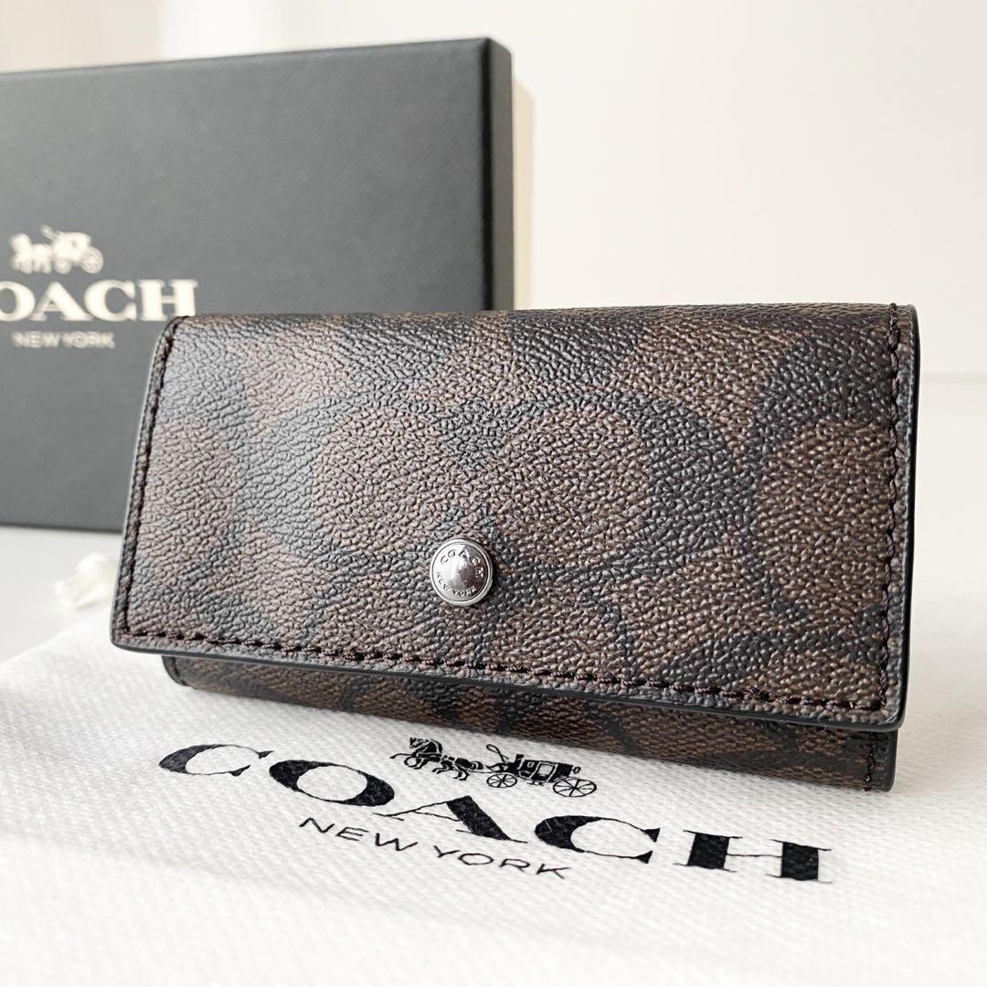 COACH 新品♡ キーケース5連 カード収納可能 F26104