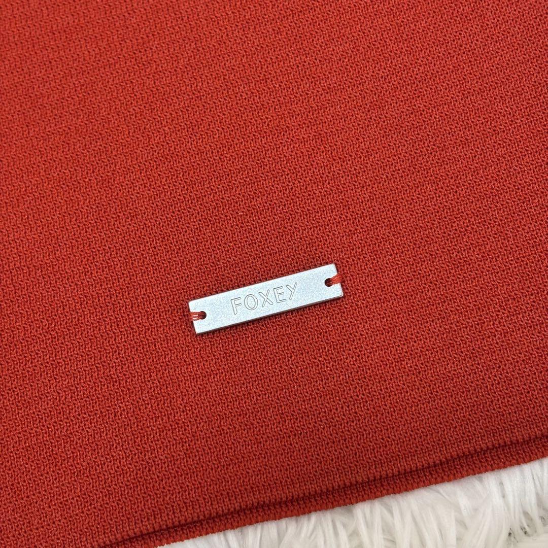 豪華 20年 40598 KnitTop collection NY FOXEY トップス