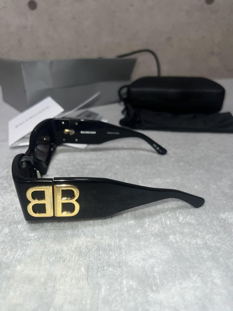 BALENCIAGA BBサングラス ブラック