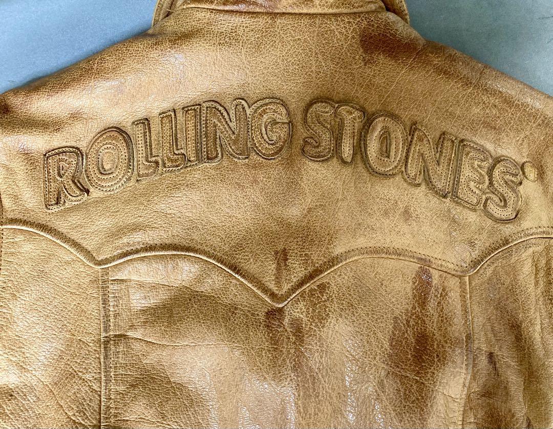 ジャックローズ The Rolling Stones カウレザージャケット 牛革