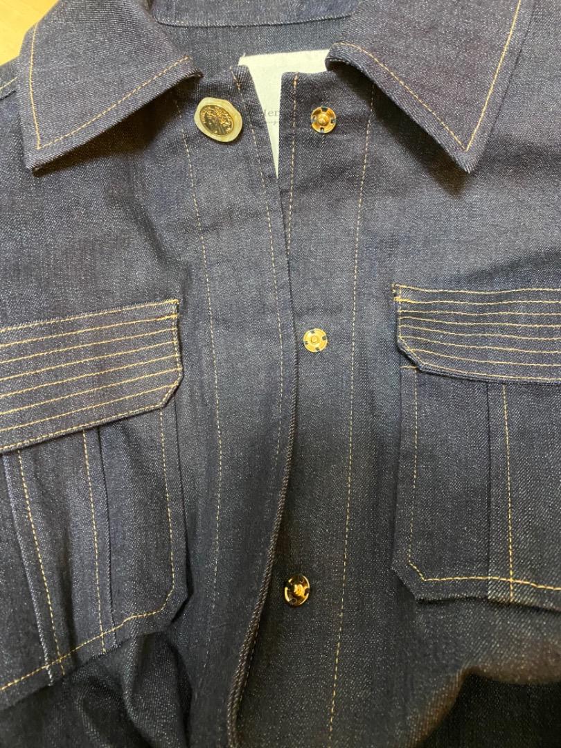Her lip to デニム Belted Denim Long Jacket - メルカリ Her lip to デニム Belted Denim Long Jacket - メルカリ