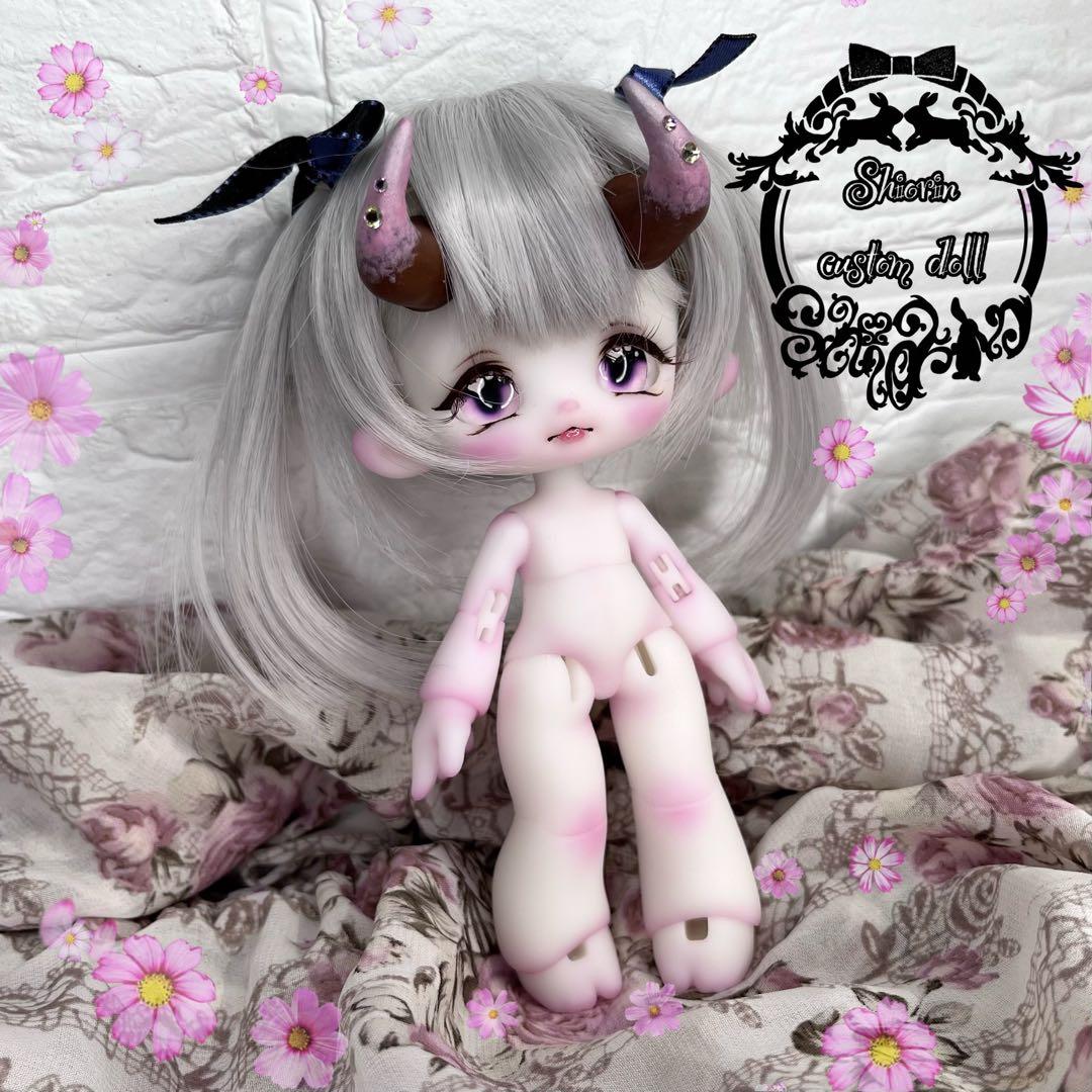 超美品の 【お迎え待ち】海外カスタムドール no.4 ☆ 小鬼ちゃん