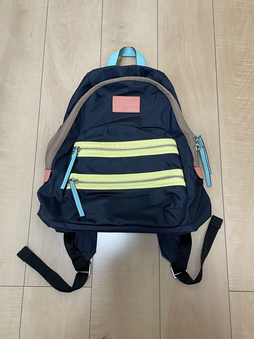 美品 マークジェイコブス　定価3.8万円 リュック　バックパック ネイビー
