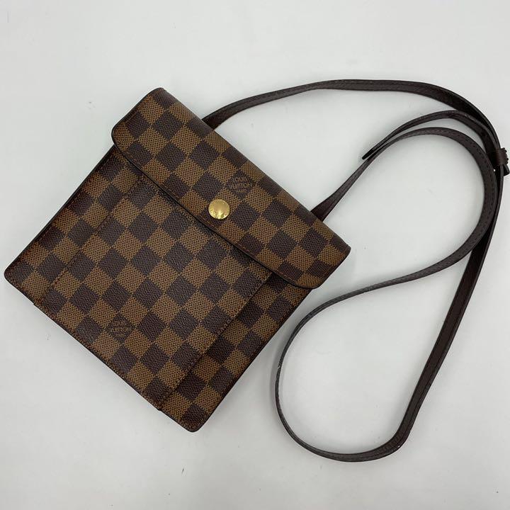 割引購入 LOUIS VUITTON ヴィンテージ ダミエ 斜め掛け ポシェット