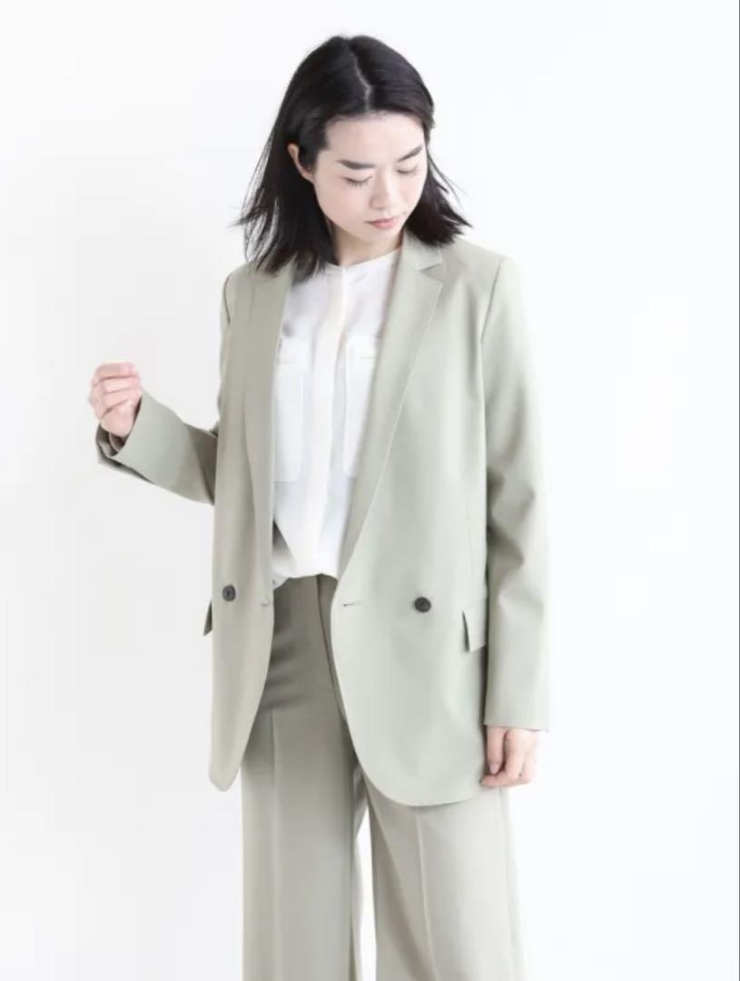 セオリー TRACEABLE WOOL DB BOY JKT SOFT SAGE