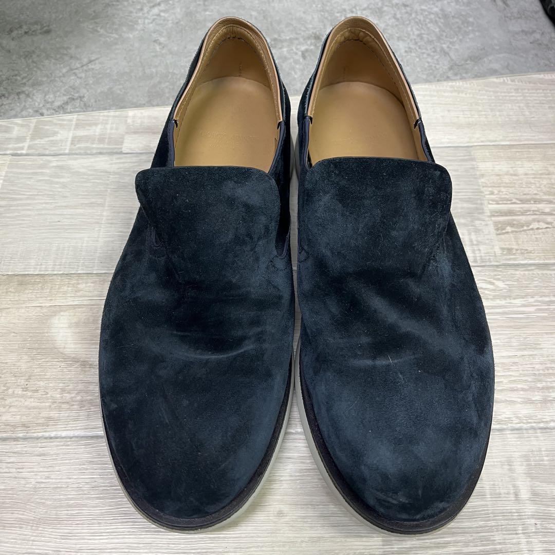 GIORGIO ARMANI アルマーニ スリッポン シューズ スエード