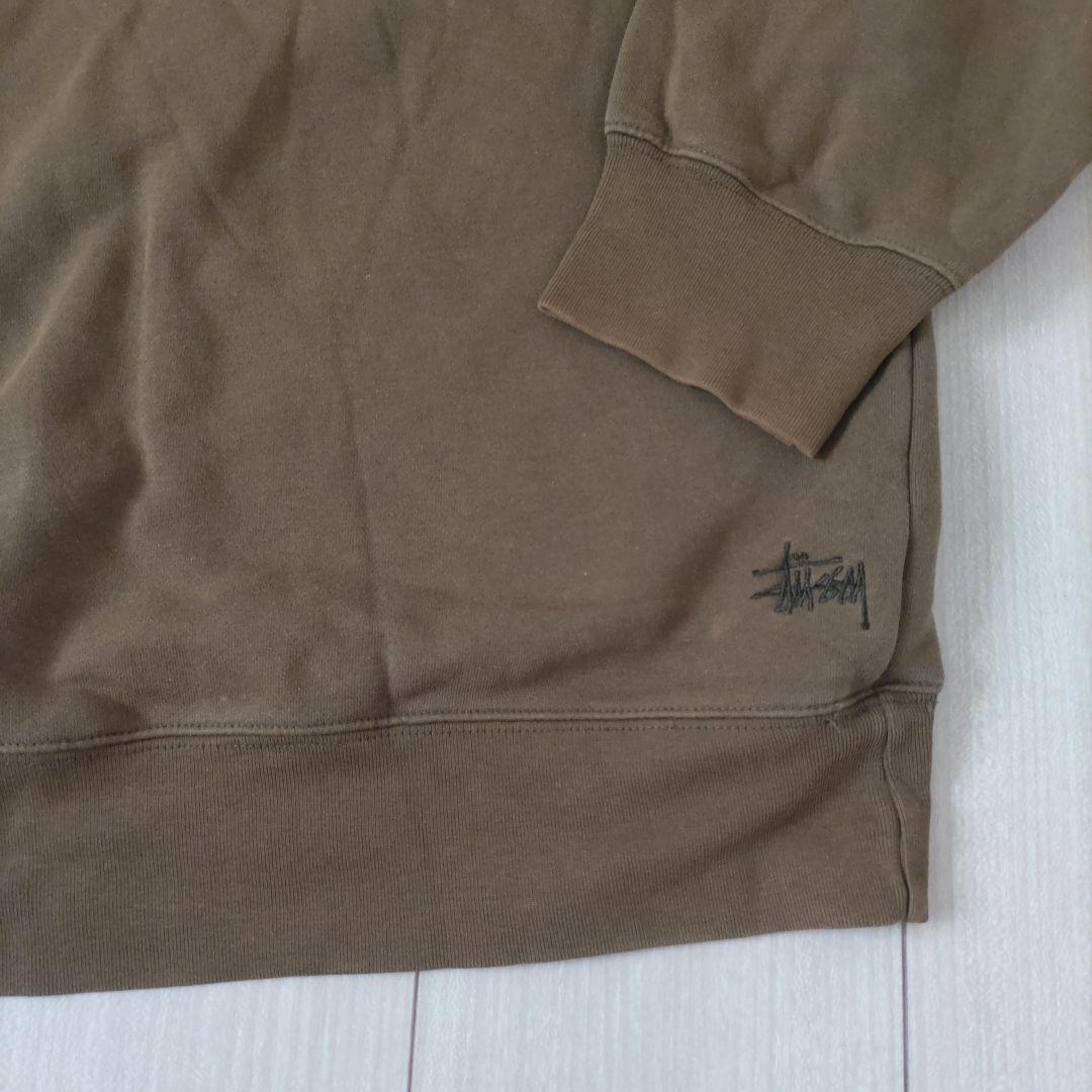 classic STUSSY　ブラウン　スウェット　L　古着