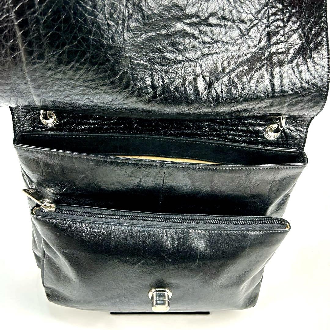 【美品】GRES ショルダーバッグ　リアルパイソン　ワンショルダー　2way ショルダー レディース パイソン バッグ ワンショルダー 2WAY