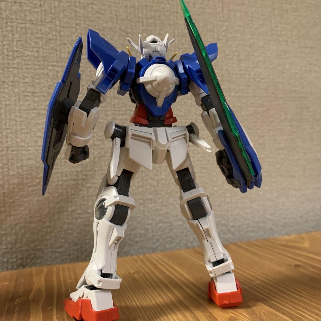 HG 1/144 Oガンダム ガンダムエクシアリペアⅡ素組み完成品