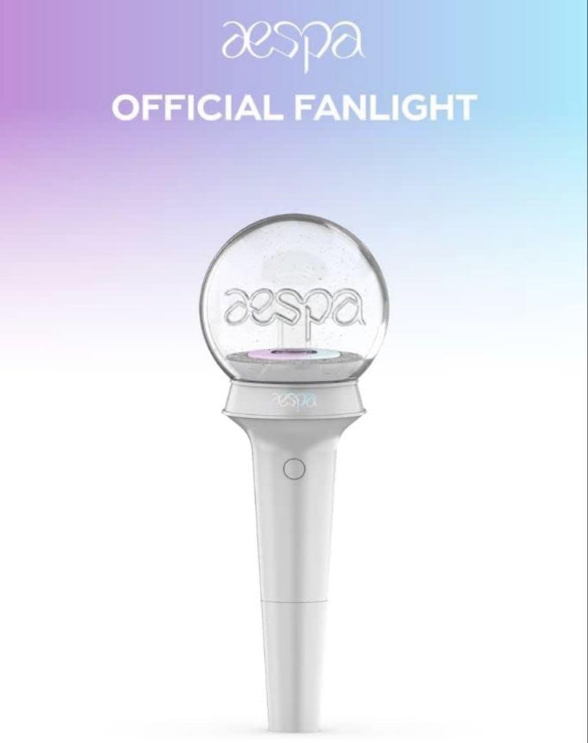 ジゼル トレカ付き⭕️ aespa 公式 ペンライト エスパ 新品未使用