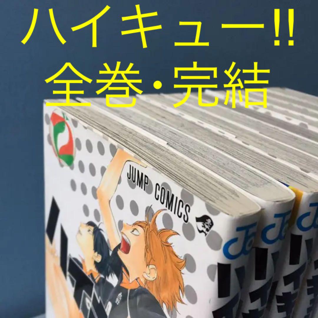 ハイキュー!! 1巻~ 45巻 全巻 完結セット おまけ4冊付き cutacut.com