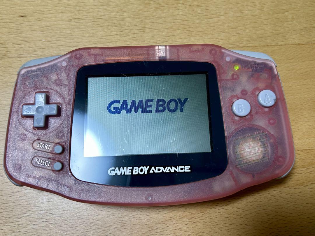 『確認済』GAMEBOY ADVANCE ピンク 本体