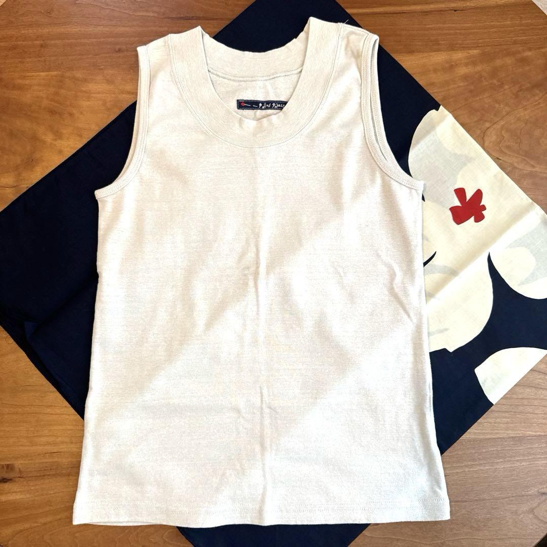 美品 パラスパレスタンクトップ ベージュ