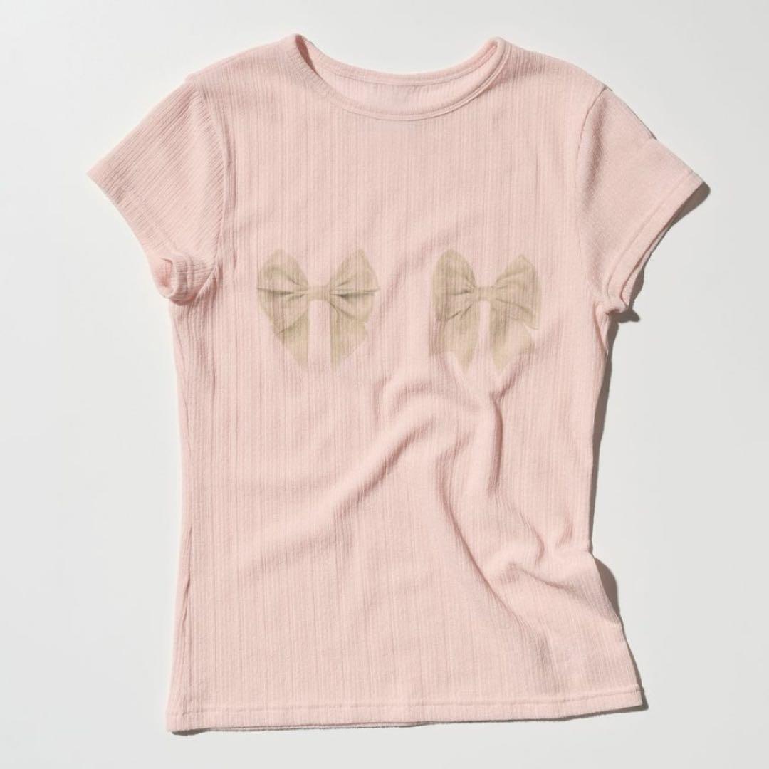 SCULPTOR Tシャツ ピーチ ピンク