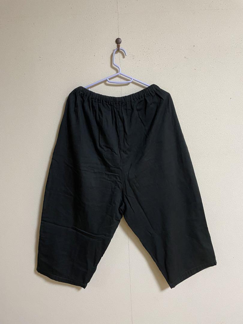 エードット a.サルエルパンツ　レディース M ブラック