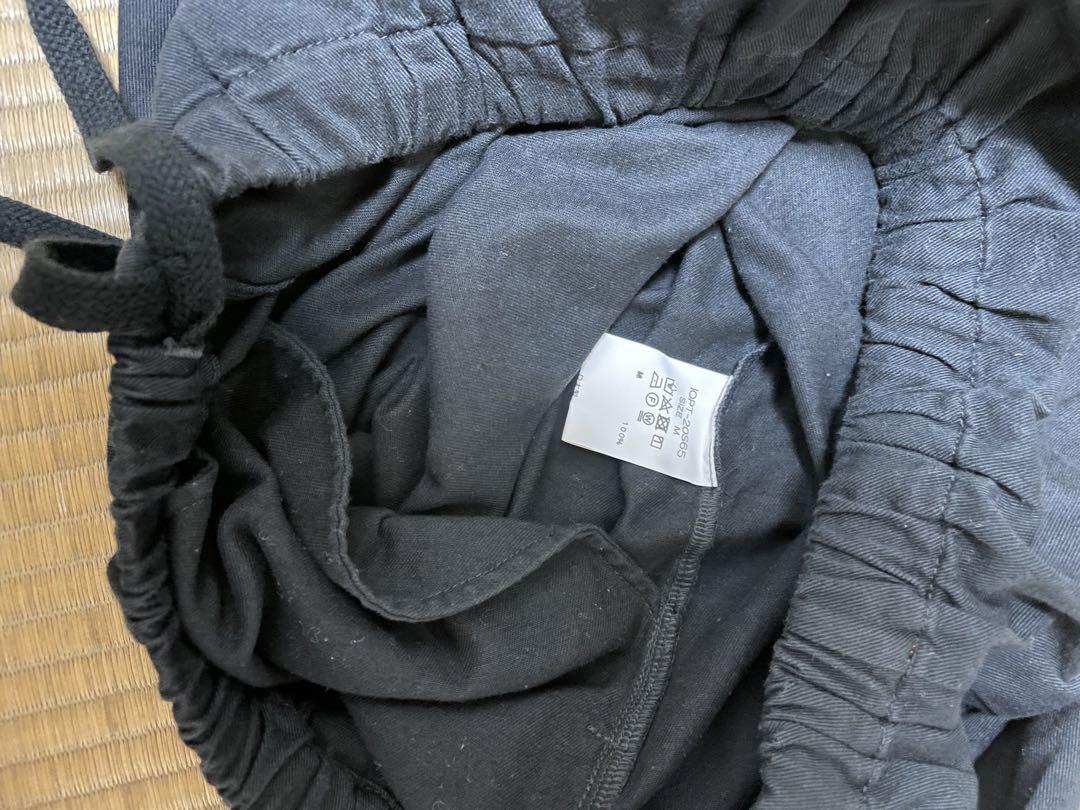 エードット a.サルエルパンツ　レディース M ブラック