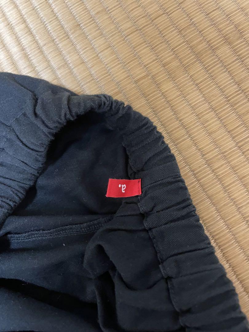エードット a.サルエルパンツ　レディース M ブラック