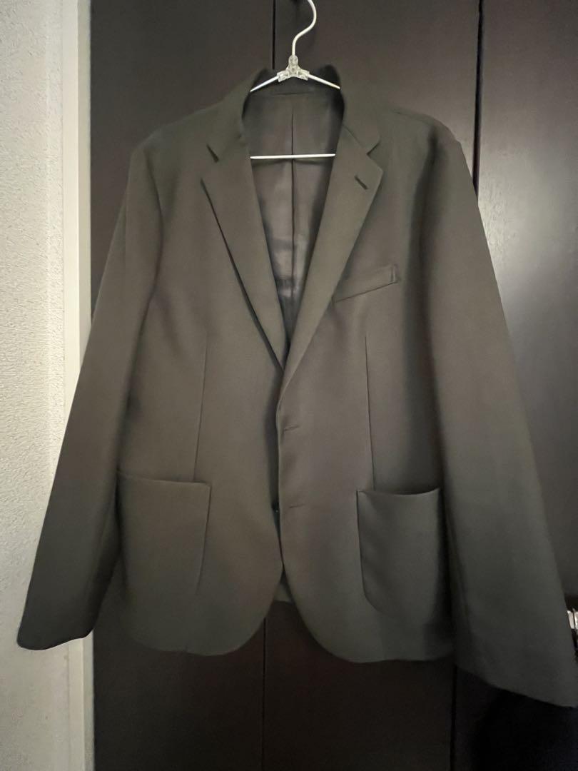 LIFE STYLE TAILORウールライクコンフォータブルジャケットパンツ