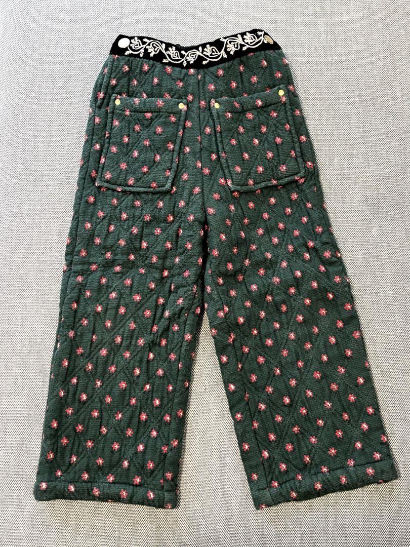 bonjour diary QUILTED PANTS キルティングパンツ　4Y