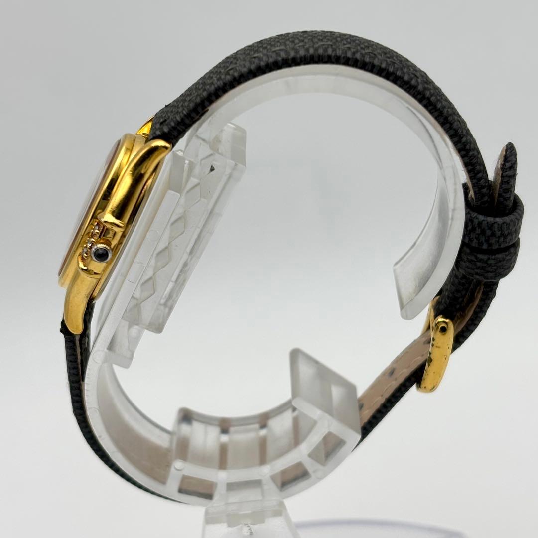 美品✨SEIKO EXCELINE 腕時計 6Pダイヤ シェル文字盤 新品ベルト