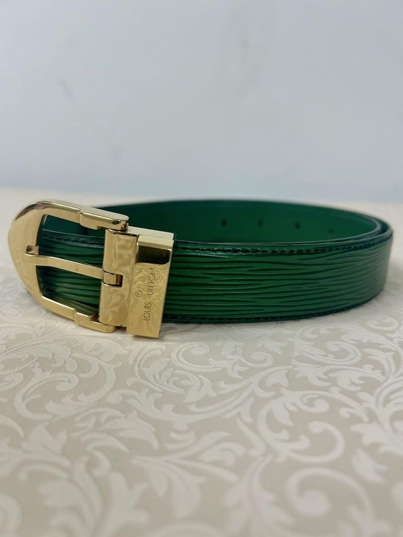 【限定値下げ】 Louis Vuitton ヴィトン　ベルト エピ グリーン
