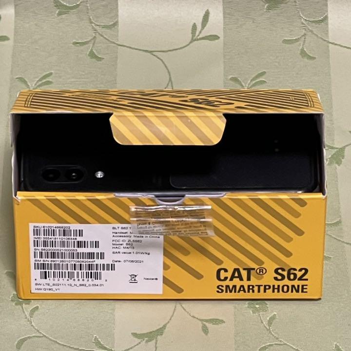 34%割引【新品、本物、当店在庫だから安心】 しょろん87様ご専用 CAT S62 元箱有 simフリー 防水防塵 mil規格 スマートフォン本体 スマートフォン/携帯電話