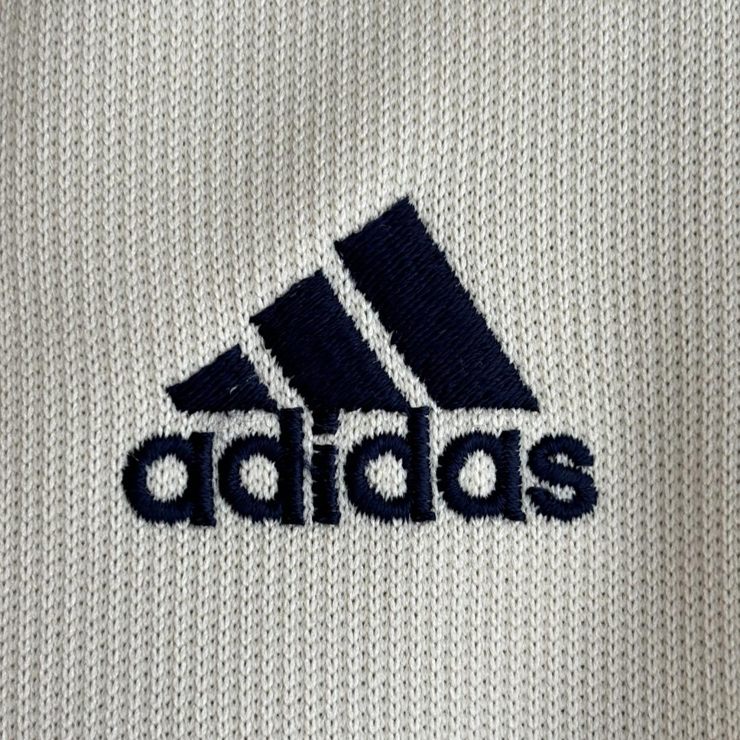 adidas　トラックパンツ　ジャージ　刺繍　ワンポイント　万国旗　アースカラー