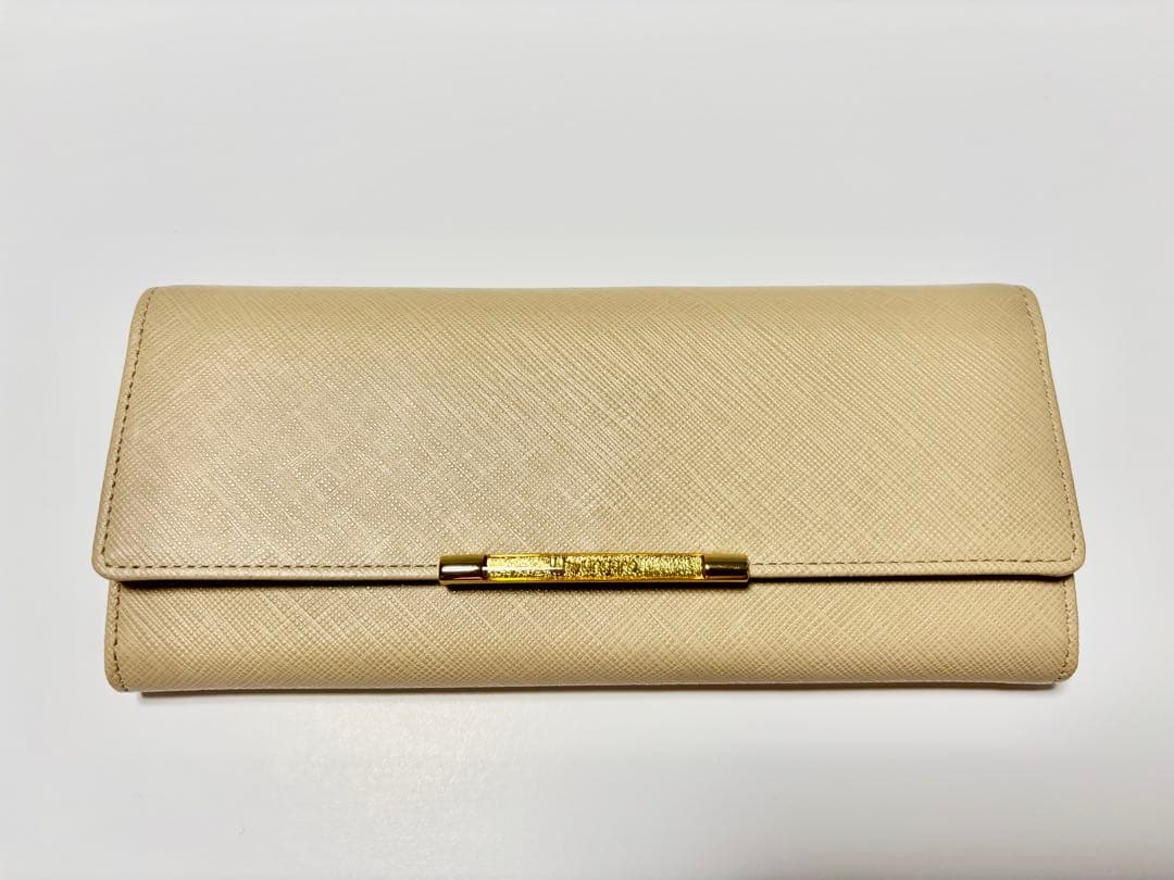 ungaro 長財布　ベージュ　牛革　日本製