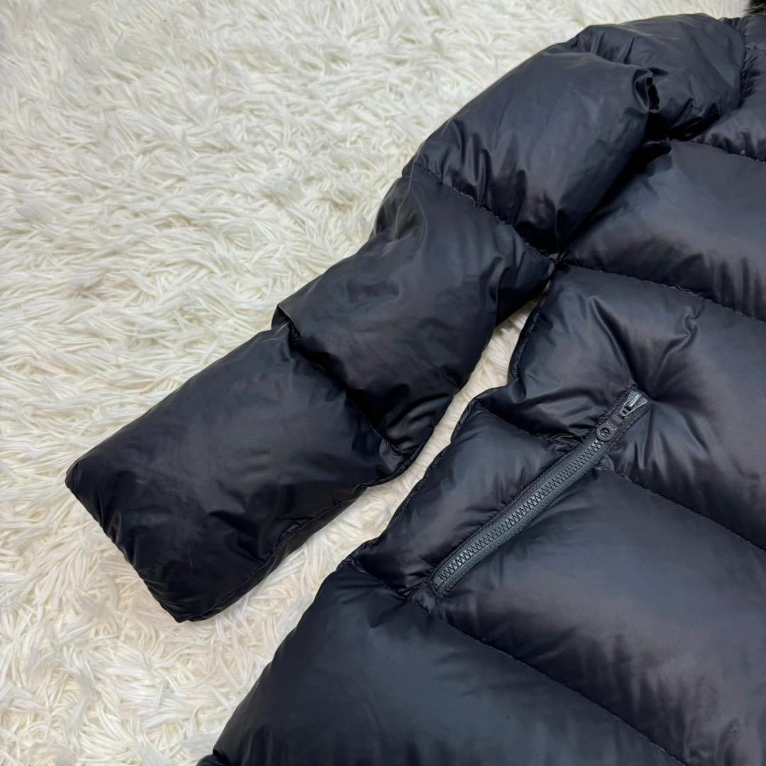 極美品✨ノンブルアンペール ファー付ダウンコート 2WAY 黒
