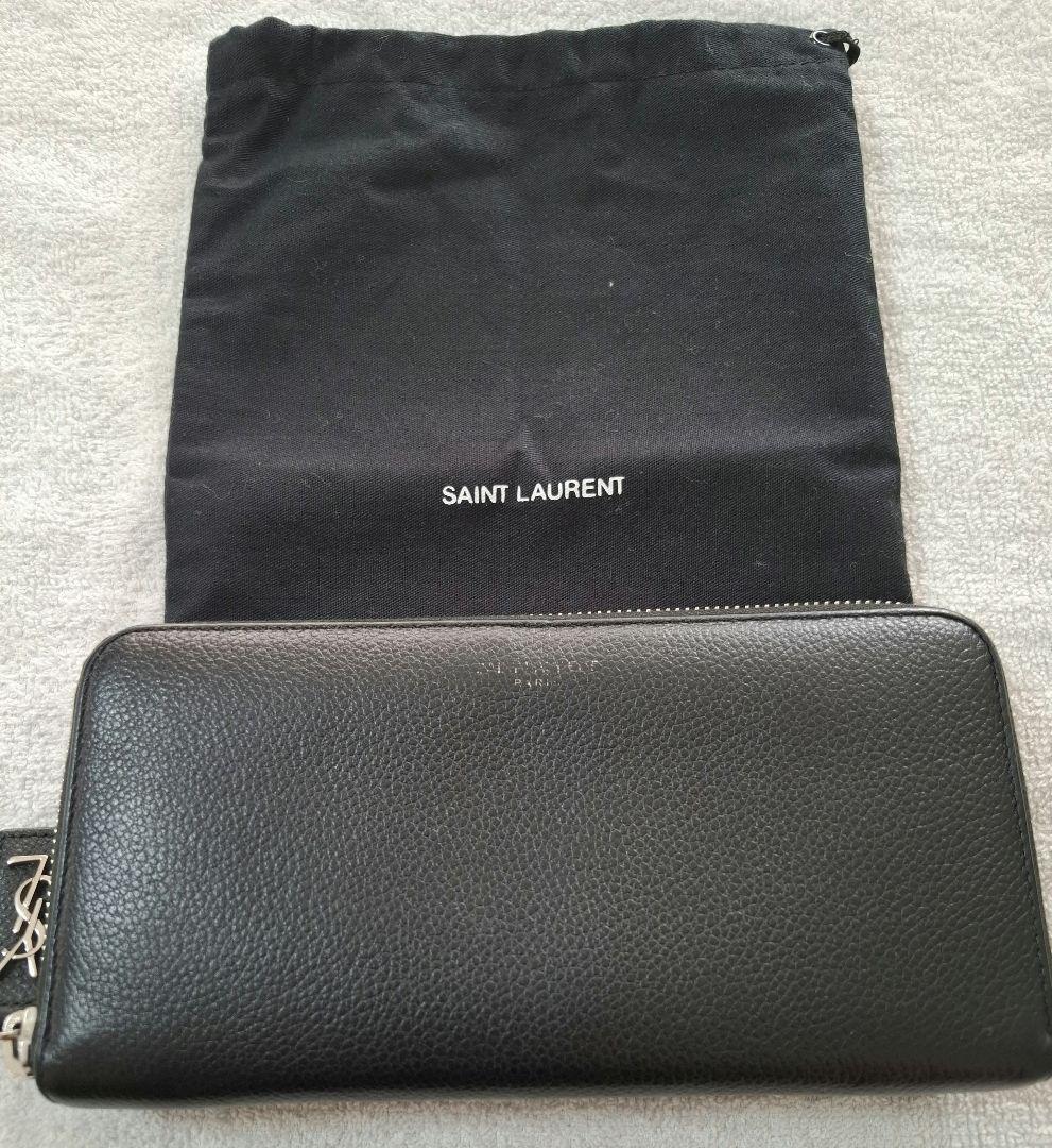 SAINT LAURENT　サンローラン　ラウンド長財布　414680