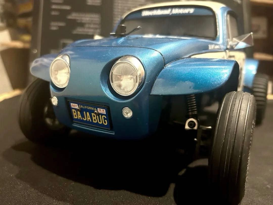 【未走行】タミヤ ワーゲンオフローダー グラホシャーシ改 ESC、サーボ付 未走行】タミヤ ワーゲンオフローダー グラホシャーシ改 ESC、サーボ付