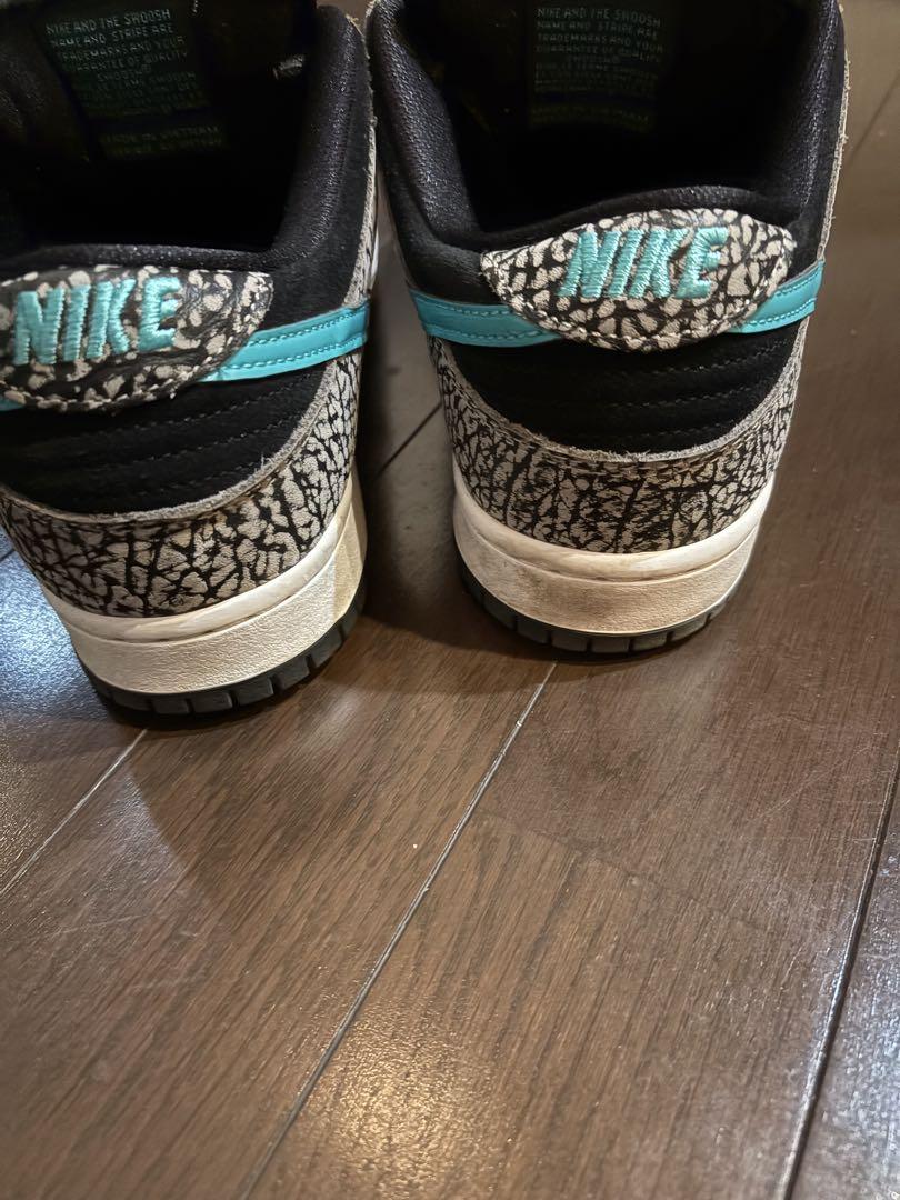 靴 Nike SB Dunk Low \"Elephant/Safari