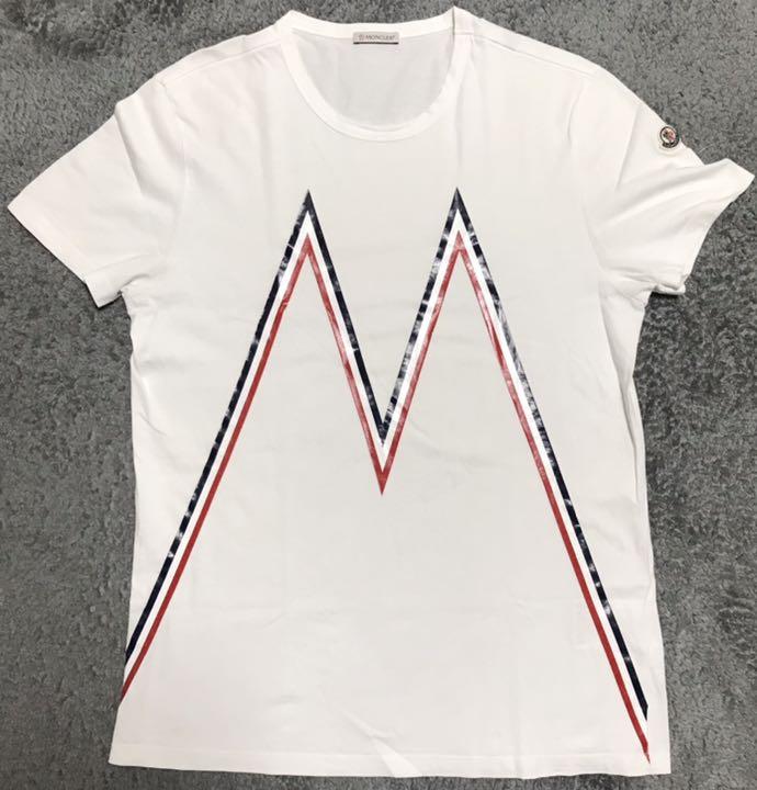 moncler プリントロゴTシャツ