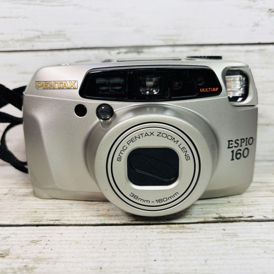 動作確認済み PENTAX ESPIO 160 コンパクトフィルムカメラ 完動品】 PENTAX ESPIO 160 フィルムカメラ 動作確認済み - メルカリ