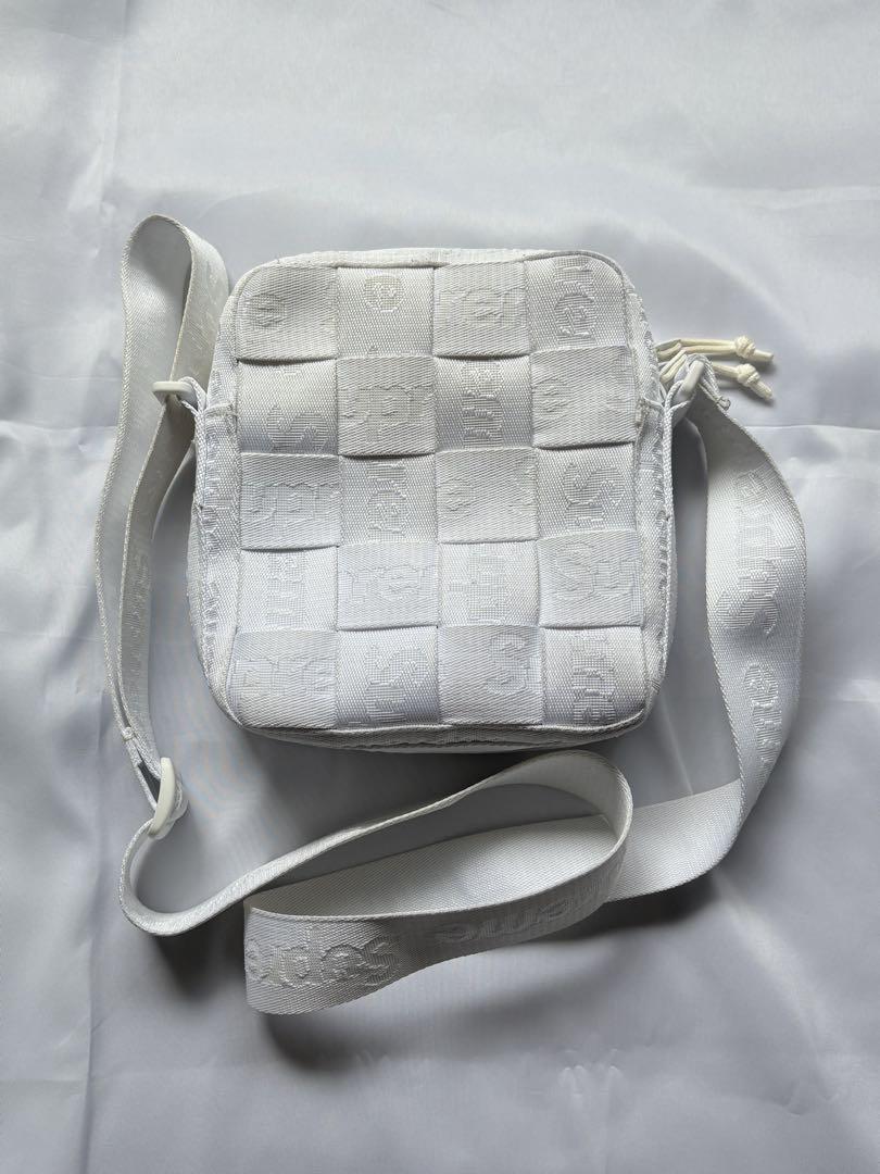 Supreme Woven Shoulder Bag White 23SS 中古