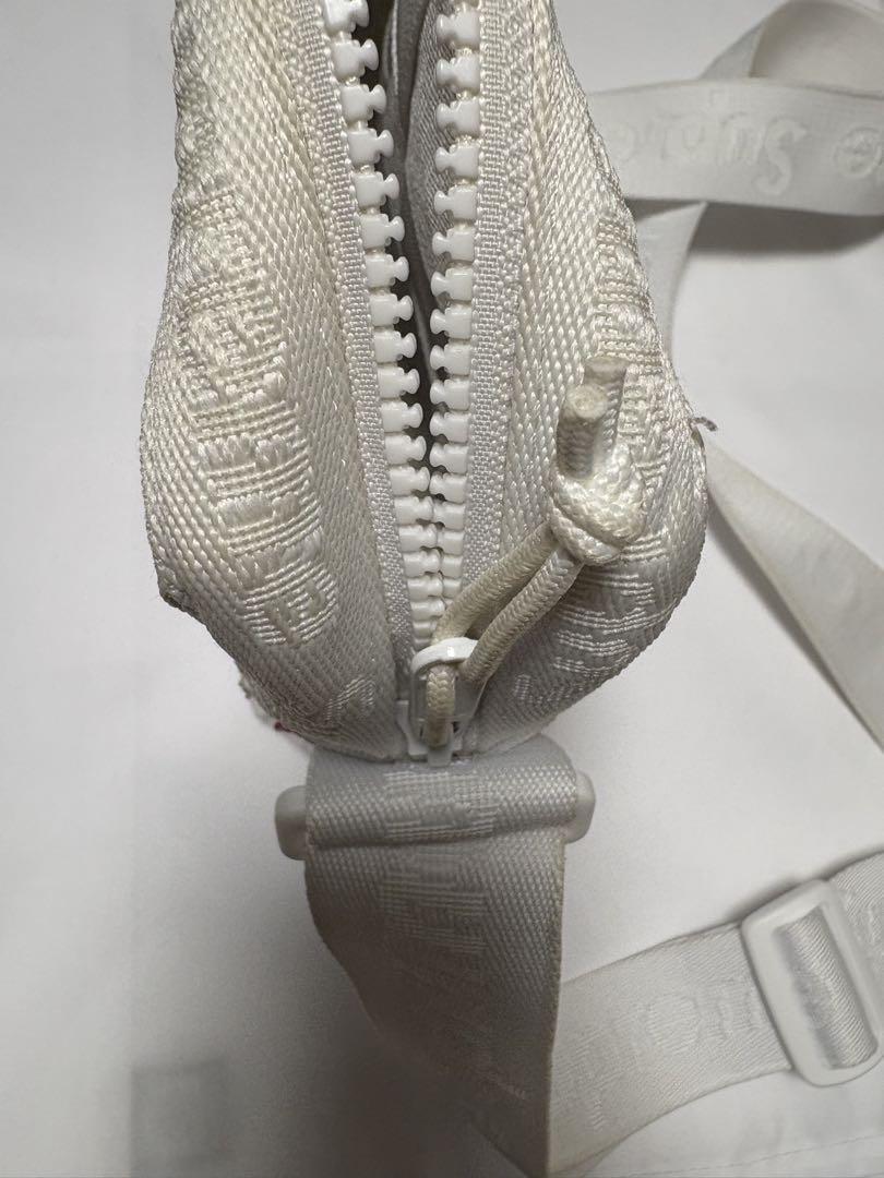 Supreme Woven Shoulder Bag White 23SS 中古