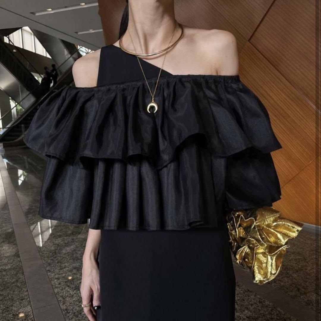 最終値下げ〉LUSTER TIERED LAYERED DRESS
