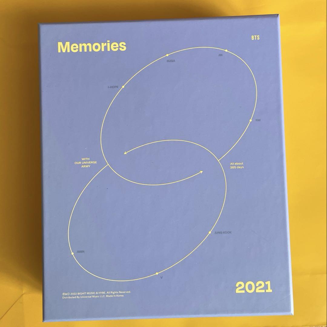 BTS Memories 2021 Blu-ray テテトレカ付き 抜けなし BTS テテ Memories 2021 メモリーズ DVD 日本語字幕版｜アイドル