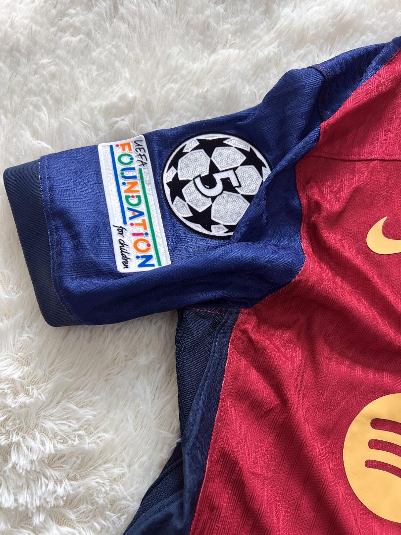 新品未使用 ヤマル #19 バルセロナユニフォーム サッカー ジャージ 美品 ヤマル #19 バルセロナユニフォーム サッカー ジャージ M