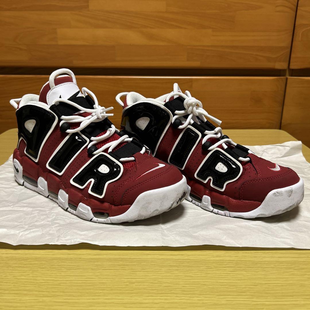 NIKEエアモアアップテンポシューズ1996年モデル キッズシューズ19cm NIKEエアモアアップテンポシューズ1996年モデル キッズシューズ