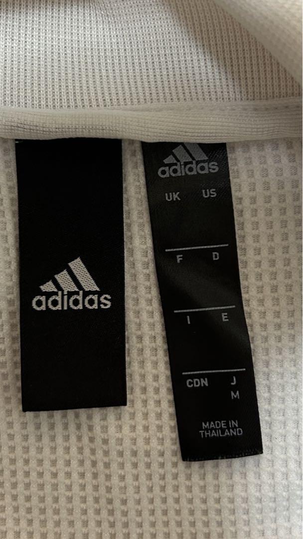 adidas ジャージ上下セット ホワイト/ブラック