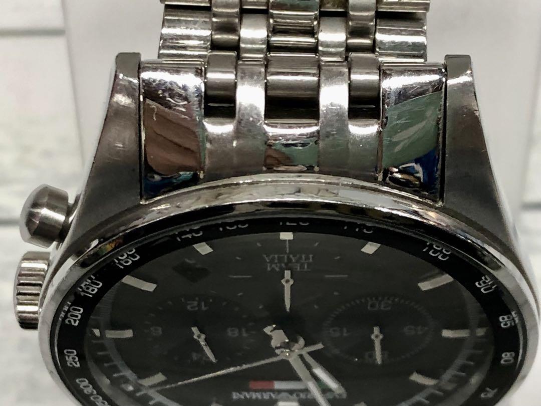 EMPORIO ARMANI アルマーニ クロノグラフ 腕時計　5859
